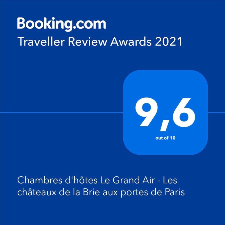 Chambres D'Hotes Le Grand Air - Les Chateaux De La Brie Aux Portes De Paris Ozouer-le-Voulgis Zewnętrze zdjęcie